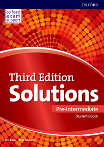 Solutions 3E Pre-Intermediate Student's Book and Online Practice Pack